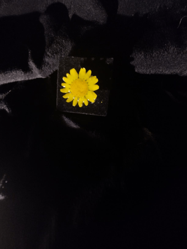 Bague fleurs réglable 